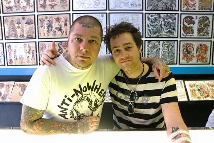 RANCID FANS! Got a tattoo done today from the one and only Lars Frederiksen from Rancid! Great exper…