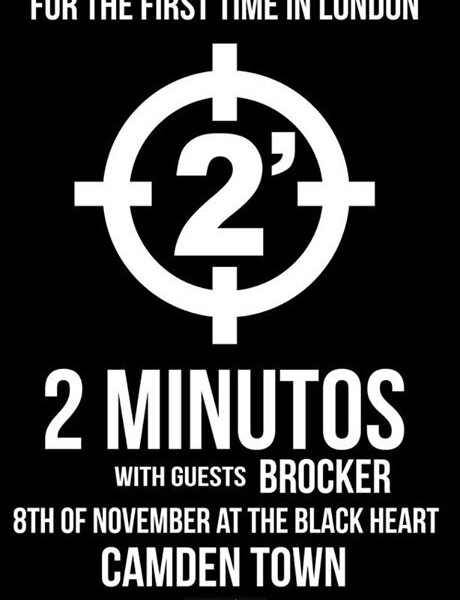 TONIGHT at The Black Heart, Camden with 2 minutos, coming all the way from Argentina! Some tickets l…