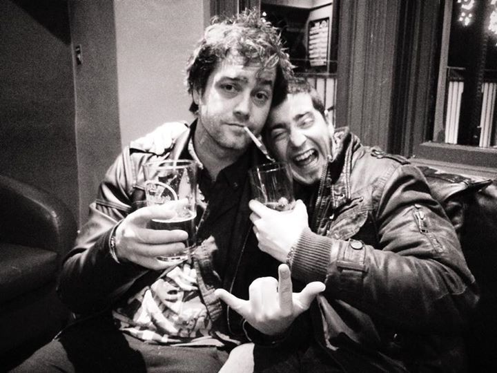 Ky we miss you brother! Hope you’re all drunk by now. We’re recording our new single soon! Cheers an…