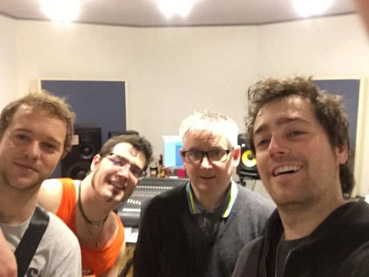 Recording has begun!! #brockerluck #rocknroll #paultipler #unit13