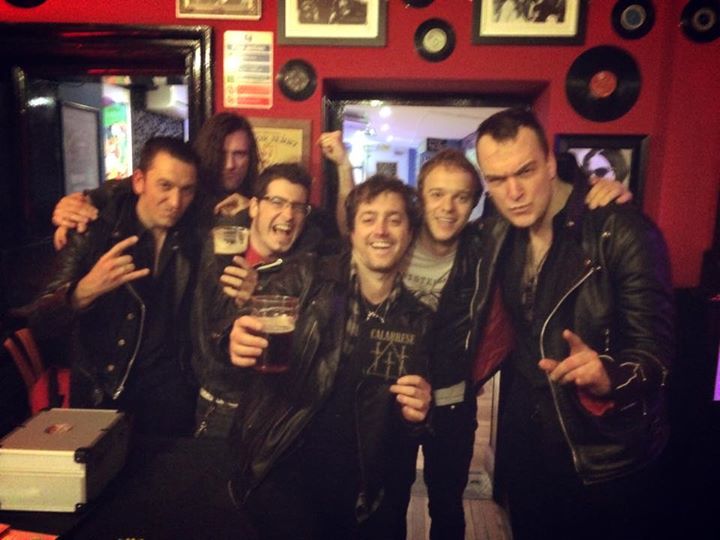 Smashed The Lady Luck Bar! Here’s us with CALABRESE. Awesome guys and great gig!