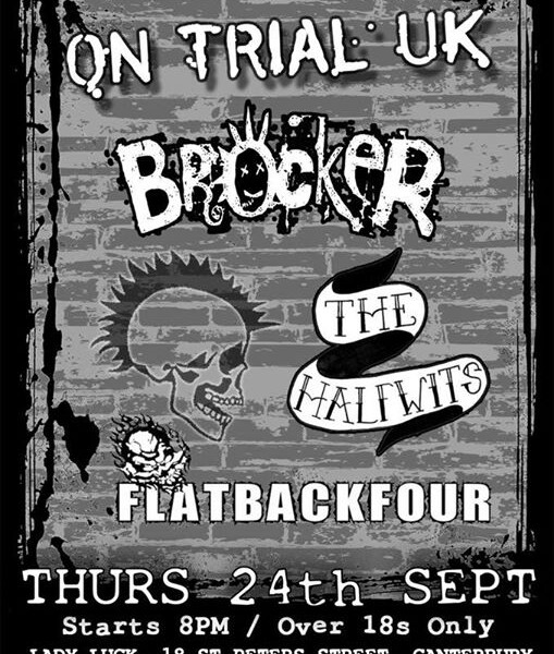 Next Thursday we return to the amazing The Lady Luck Bar in Canterbury! Great line up – see ya at th…