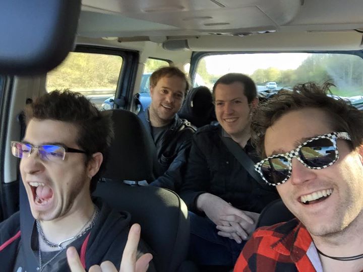 On our way to The Bull, Haverhill – Totally Wired at The Bull. Hey ho let’s go!