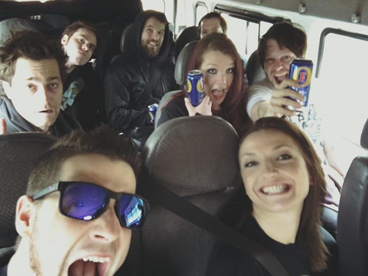 On our way to Northampton to play at Two Night Stand Festival with The Zipheads! Rock n’ Roll!