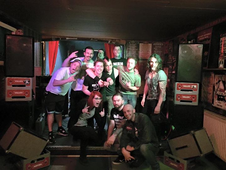 Amazing night at Südrock Nachtkneipe with Dr.Reudlon and VANBARGEN. We’re now ar Cafe Nord Essen pu…