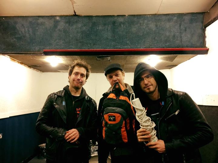 Great 5 hour practice session today working on all the songs of what it’ll be our new album next yea…