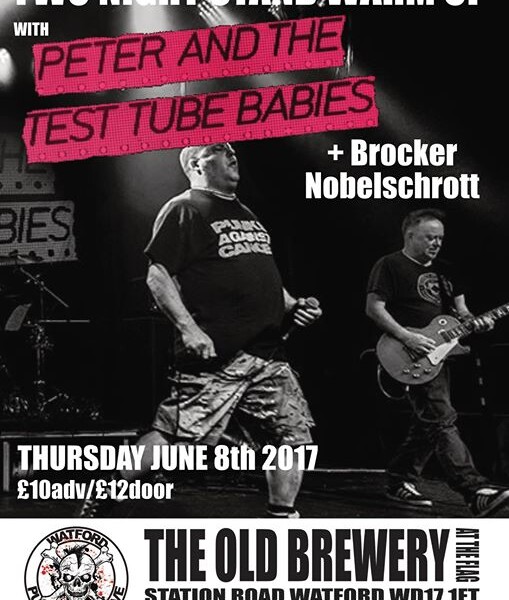 WATFORD! We return to The Flag, Watford in style, supporting once again the awesome Peter and the Te…