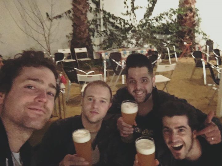 DAY 2: Four more instrumental tracks in the bank. Now enjoying a nice cold beer with our "Beer Tech"…