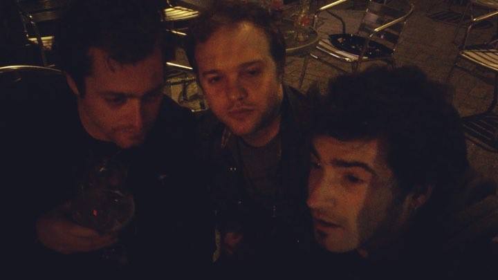 Post gig Belgium beers (oh and gig, i’ve forgotten we played and awesome set). Peace, drink and rock…