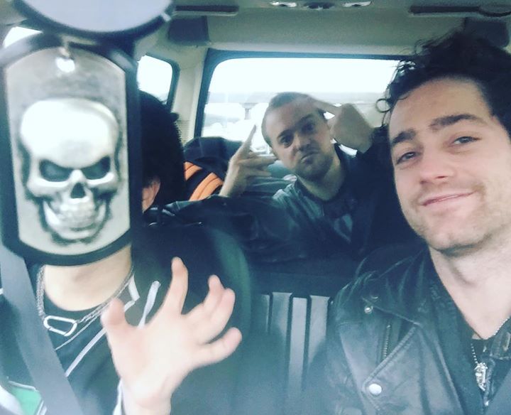 NIGHTMARE BEFORE CHRISTMAS! On our way to The Star and Garter, Manchester to play our last show of t…