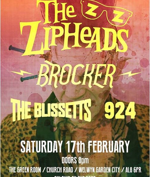 FIRST GIG OF THE YEAR! Next Saturday 17th we’re sharing the stage with our mates The Zipheads, THE B…