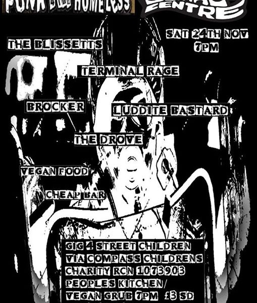 HEY! We’re playing a gig! Wow! It’s been a while; we’re coming back to the always great Sumac Centre…