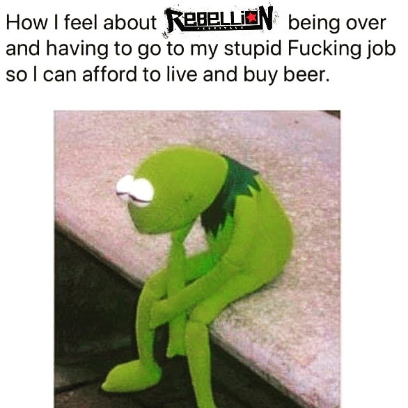 NEW ALBUM release date soon though!!  #rebellionfestival #punkrock #punk #rocknroll Rebellion Pun…